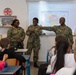 U.S. Sailors assigned to the John C. Stennis Carrier Strike Group (JCSCSG) volunteer at the Ensfignement Catholique Diocese De Marseille