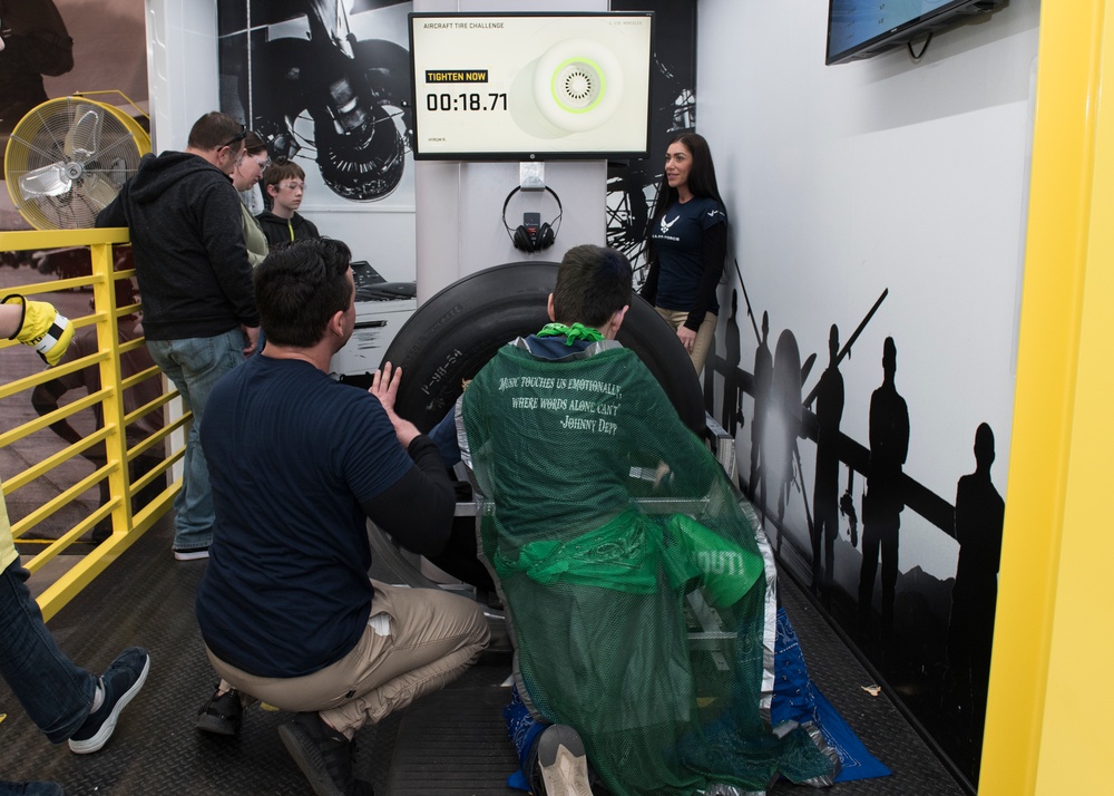 EOD participate in Ford Center robotics expo