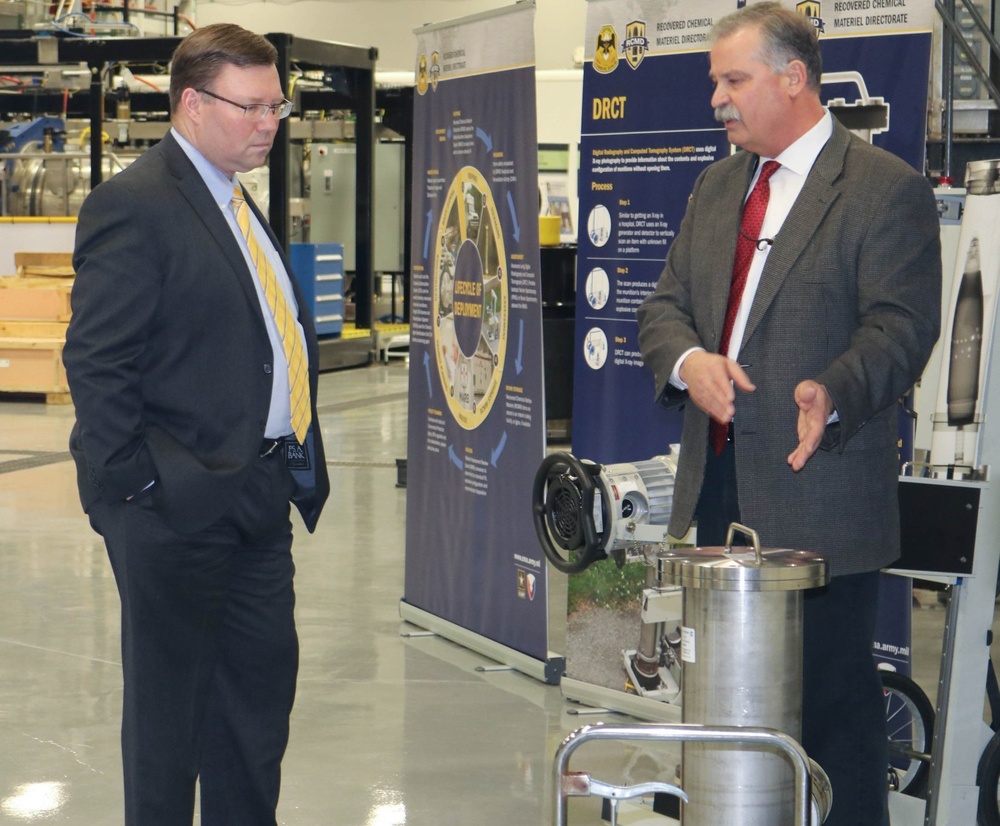 Deputy Assistant Secretary of Defense for Countering Weapons of Mass Destruction CDTF Tour