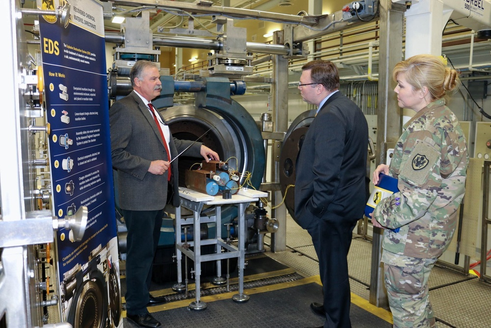 Deputy Assistant Secretary of Defense for Countering Weapons of Mass Destruction CDTF Tour