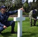 U.S. Sailors visit the Rhone American Cemetery