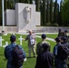 U.S. Sailors visit the Rhone American Cemetery