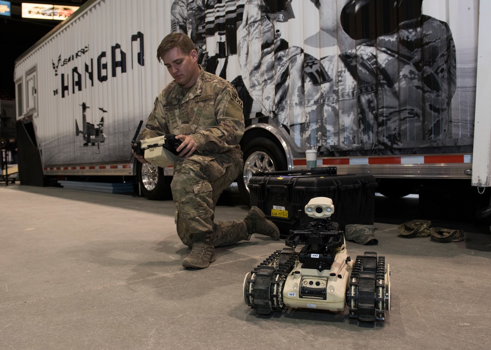 EOD at robotics expo