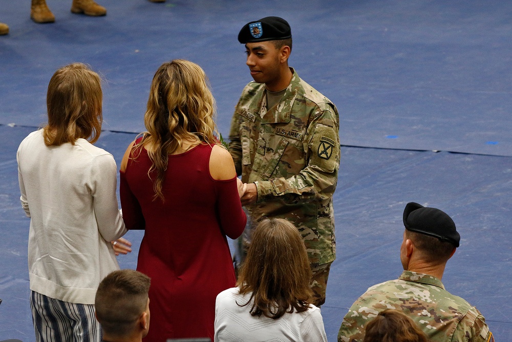 10th MTN DIV Change of Command