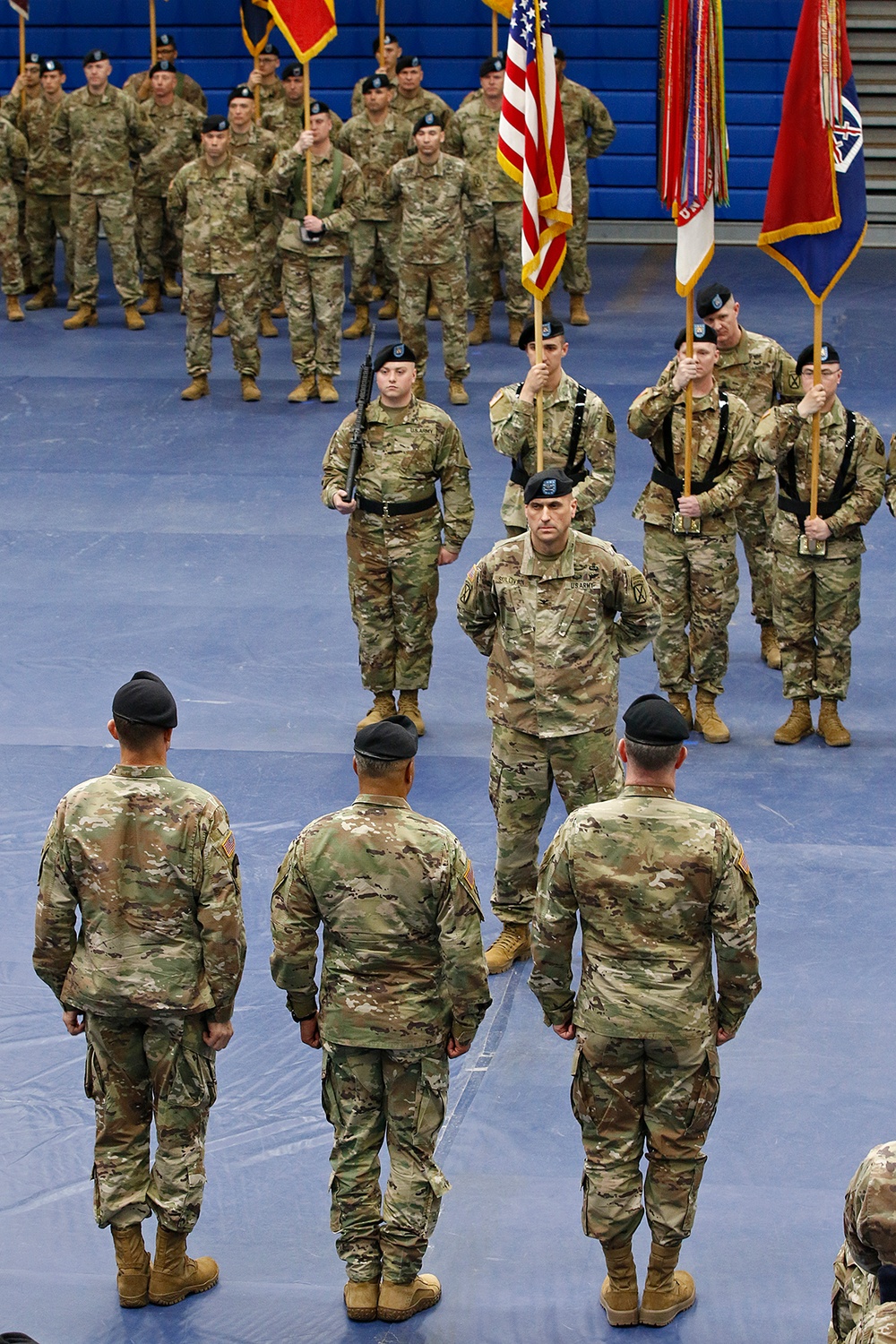 10th MTN DIV Change of Command