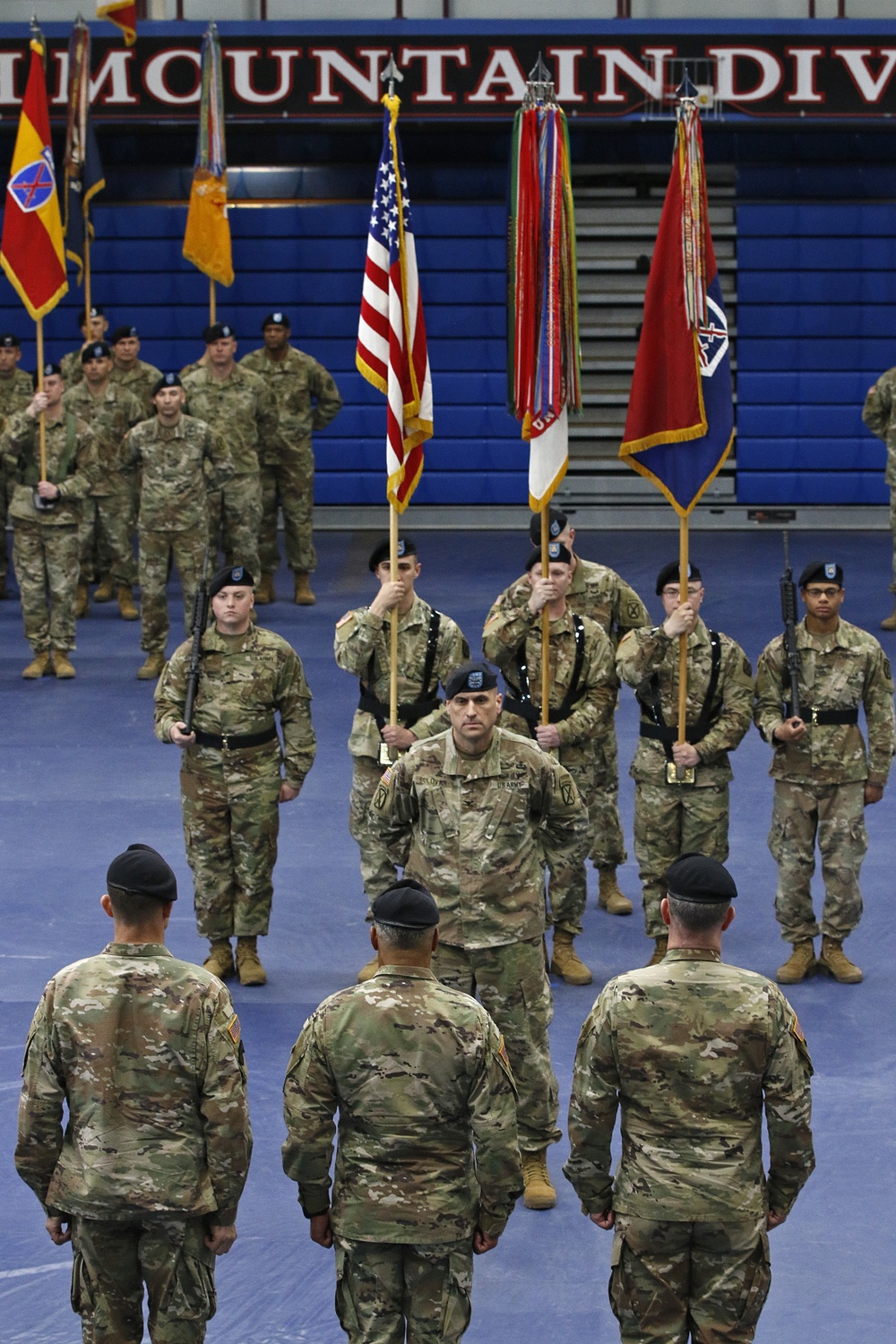 10th MTN DIV Change of Command