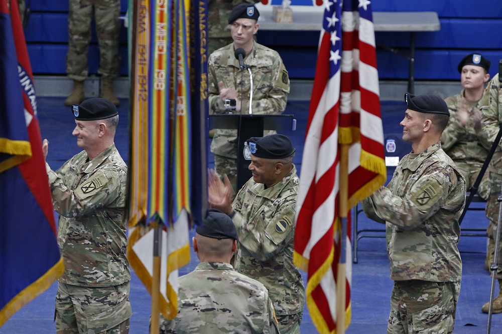 10th MTN DIV Change of Command