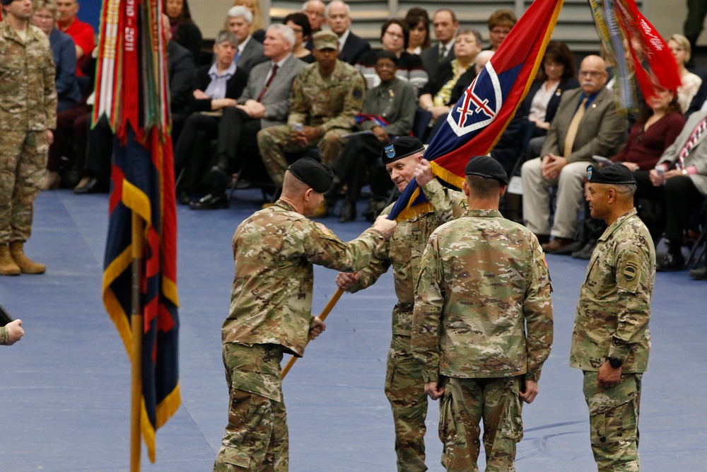 10th MTN DIV Change of Command