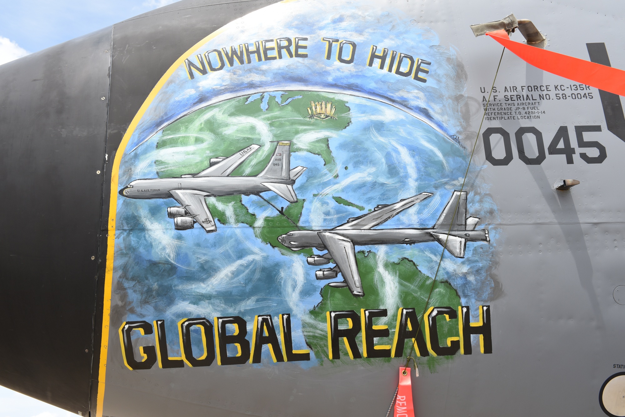 DVIDS - Images - New 171st Nose Art: “Global Reach” [Image 2 of 2]