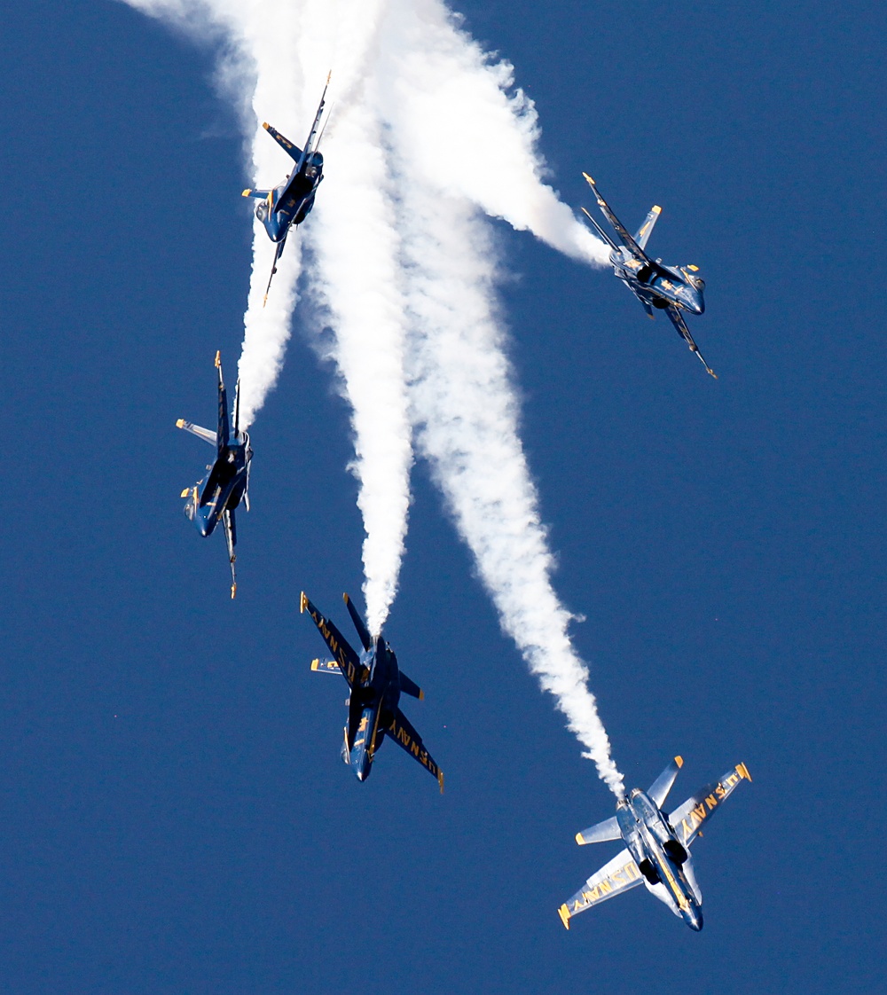 Blue Angels perform at MCAS Beaufort