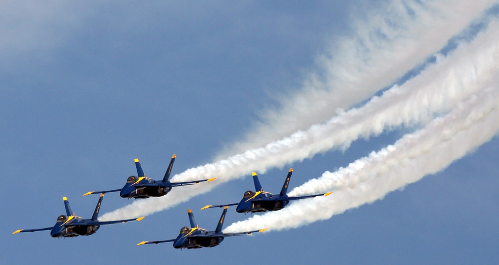 Blue Angels perform at MCAS Beaufort