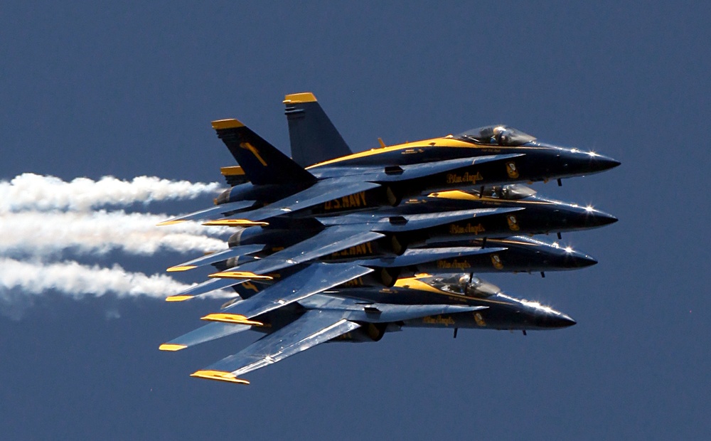 Blue Angels perform at MCAS Beaufort