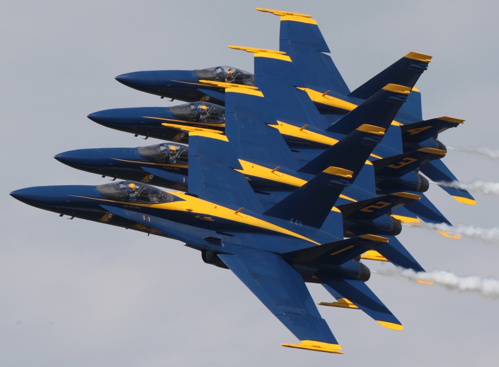 Blue Angels perform at MCAS Beaufort