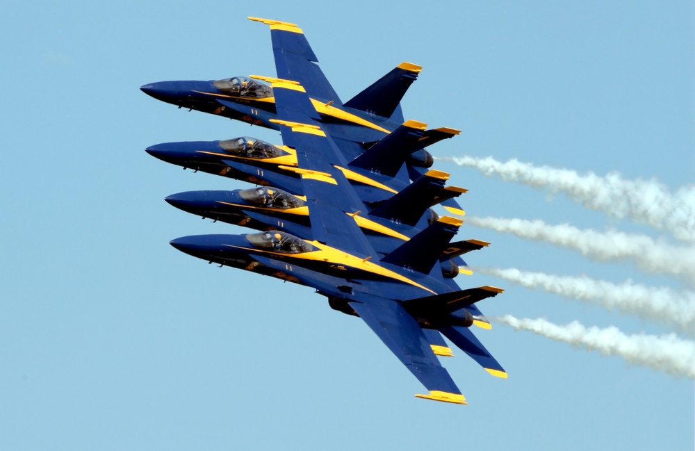 Blue Angels perform at MCAS Beaufort