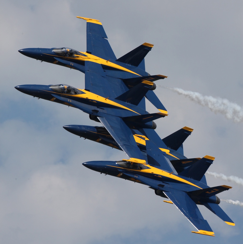 Blue Angels perform at MCAS Beaufort