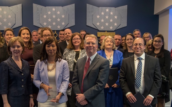 DoD Officials Present Inaugural DOD Gears of Government Awards