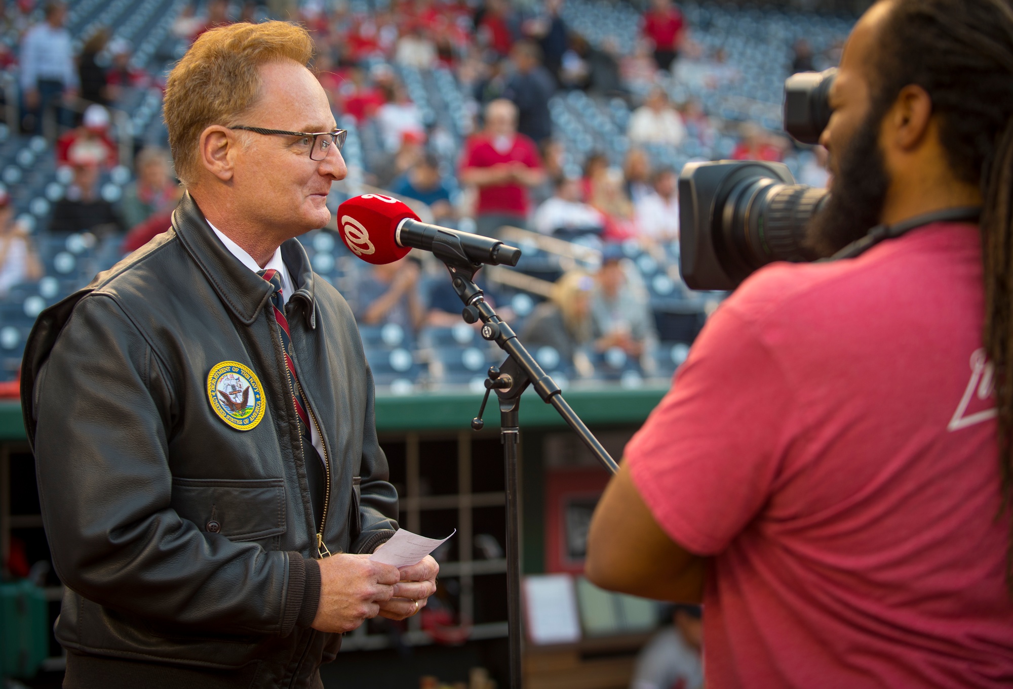 DVIDS - Images - Navy Day at Nationals Park [Image 1 of 12]