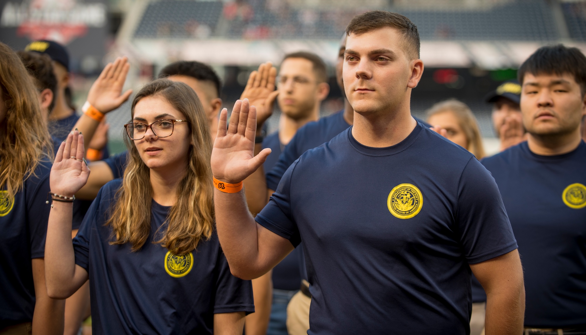 DVIDS - Images - Navy Day at Nationals Park [Image 1 of 12]