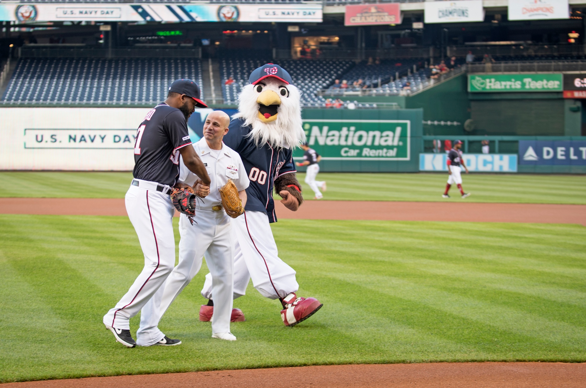 DVIDS - Images - Navy Day at Nationals Park [Image 1 of 12]