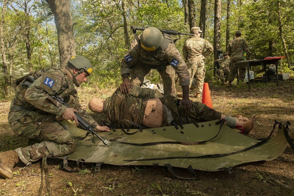 82nd Airborne Division Paratroopers complete day 2 of the 2019 Best CBRN Warrior Competition