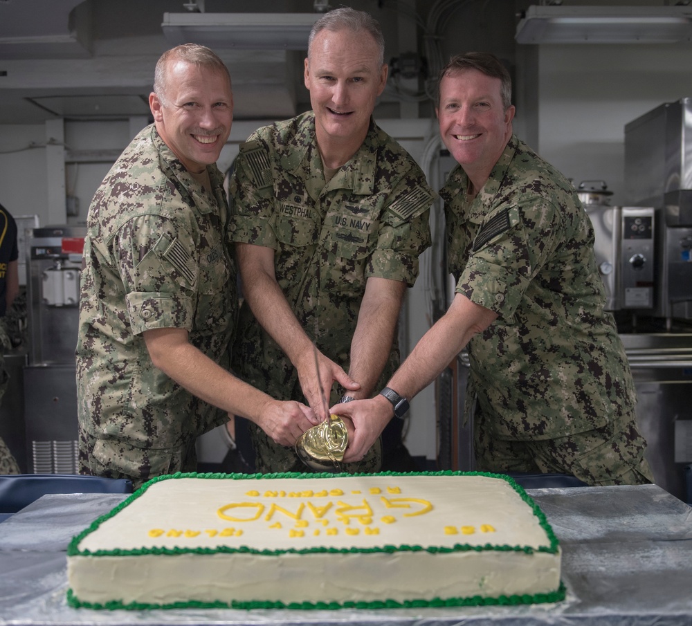 USS Makin Island re-opens up the galley