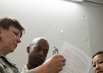 Director of Civil-Military Engagement Policy visits Lares IRT Site