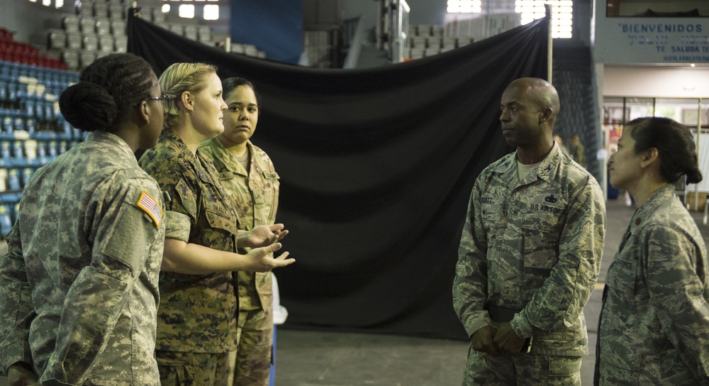 Director of Civil-Military Engagement Policy visits Lares IRT Site