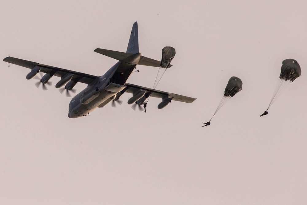 Coming to a DZ near you | U.S. Marines with CLR-3 conduct a wide variety of airborne operations.