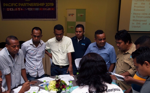 Pacific Partnership 2019 Timor-Leste: HADR Tabletop Exercise