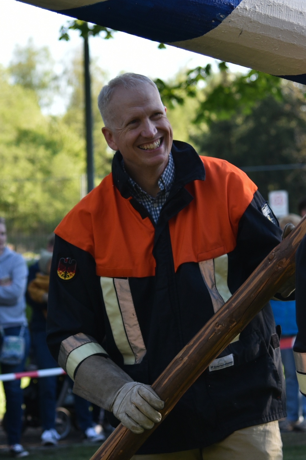 7th ATC and 41st FAB Leadership particapte in Maypole Celebration