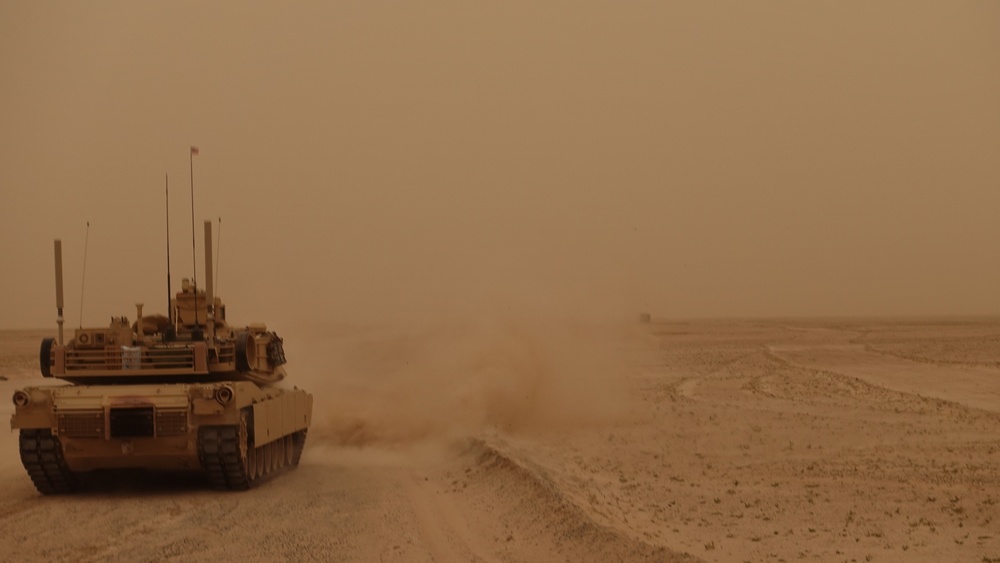 22nd MEU Tank Platoon Kuwait Training