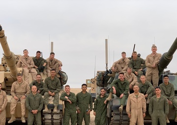 22nd MEU Tank Platoon Kuwait Training