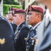 Paratroopers attend ceremony