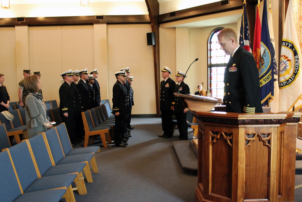 NCSC Graduates First Chaplain Basic Leadership Course Since Return to Newport