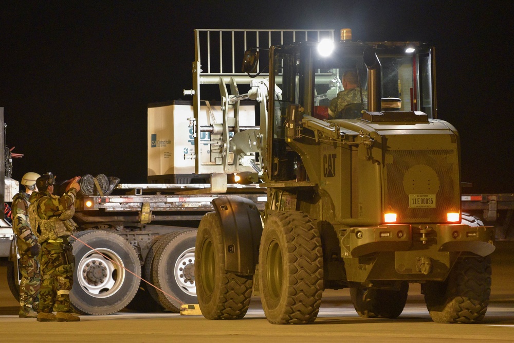 123rd Contingency Response Group establishes aerial port during Michigan exercise