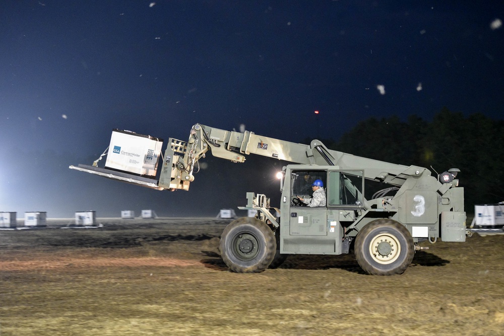 123rd Contingency Response Group establishes aerial port during Michigan exercise