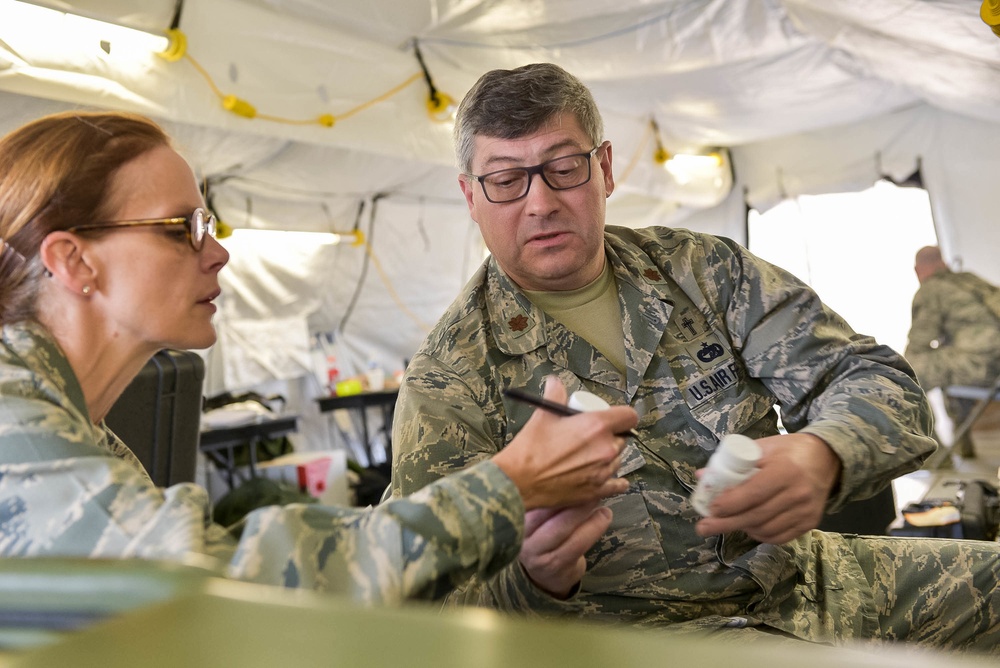 123rd Contingency Response Group establishes aerial port during Michigan exercise