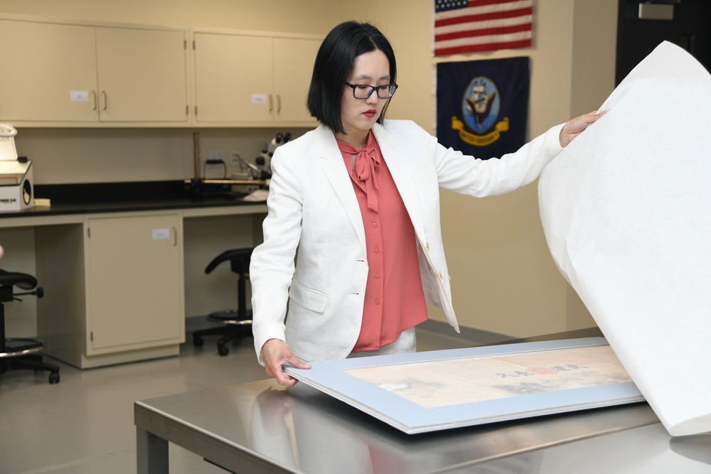 Naval History and Heritage Command Conservation Laboratory Opening Ribbon Cutting Ceremony