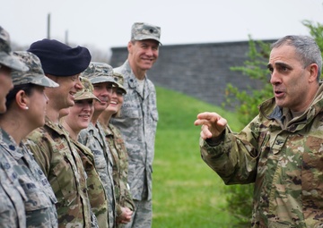 AFDW squadron commanders visit historic battlefield