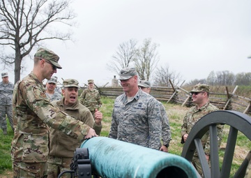 AFDW squadron commanders visit historic battlefield