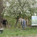 The 88th Civil Engineer Group environmental branch kick off Earth Day