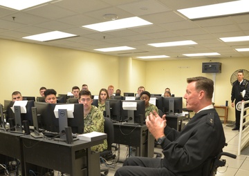 NETC Commander Visits CSCSU Great Lakes