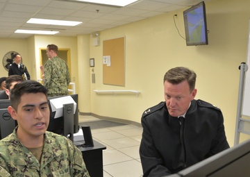 NETC Commander Visits CSCSU Great Lakes