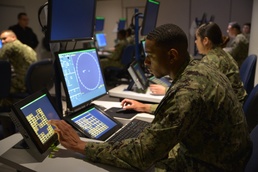 CSCSU Great Lakes Students in SSDS Lab at Operations Specialist "A" School