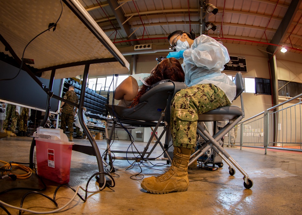 Another Day: Service members continue to provide dental, optometry care to the Puerto Rican communities