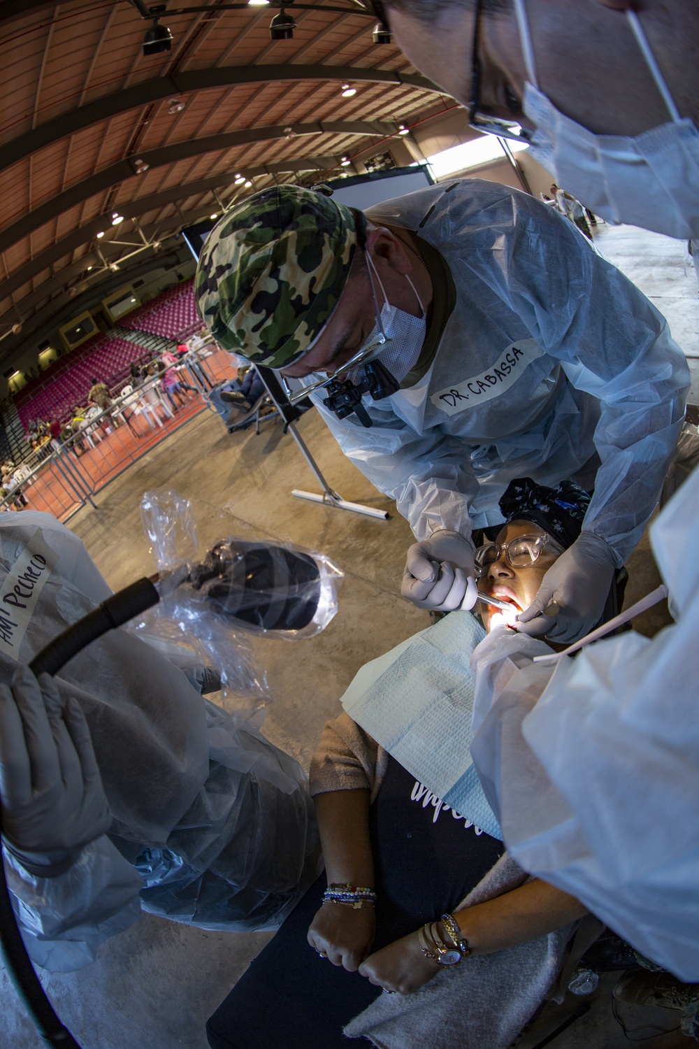 Another Day: Service members continue to provide dental, optometry care to the Puerto Rican communities