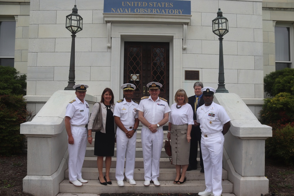 U.S. Naval Observatory hosts First Sea Lord and Chief of Naval Staff, Royal Navy