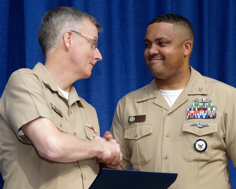 Master Chief Frocked at Navy Medicine West