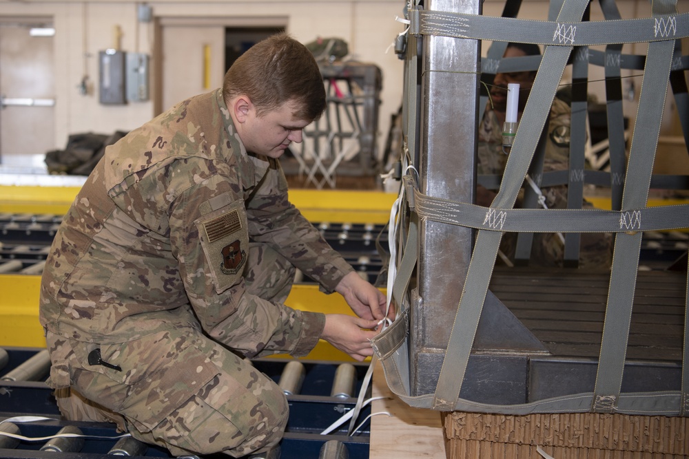 Aerial Delivery Flight keeps air drop training going