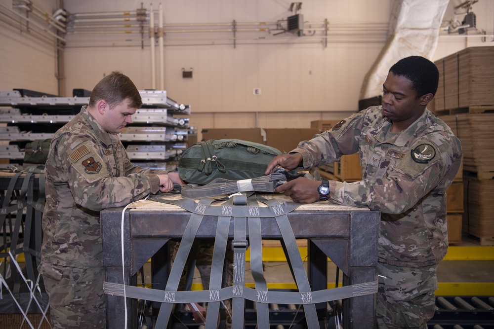 Aerial Delivery Flight keeps air drop training going